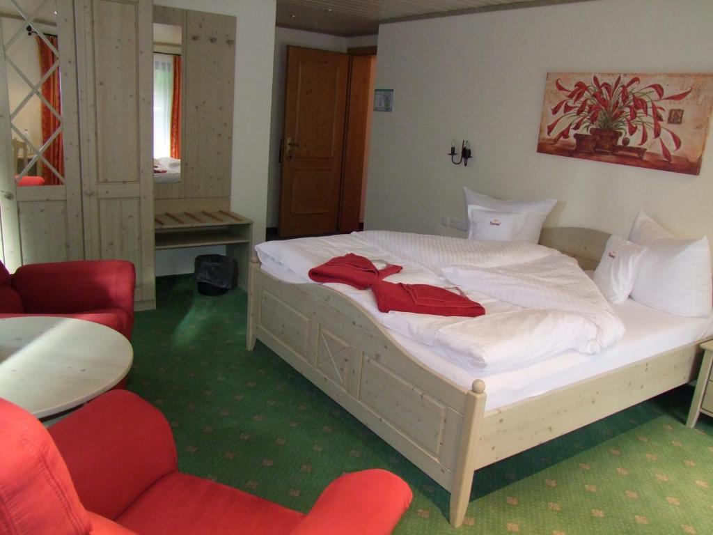 Hubertushof Hotel Garni Oberstaufen Chambre photo